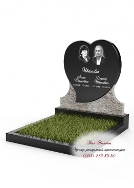 Памятник на двоих. Модель  - ДВН002