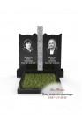 Модель памятника на двоих из гранита - ДВН046