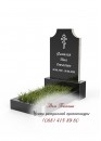 Бюджетная модель памятника из гранита - ЭКО006