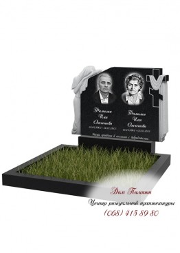 Горизонтальный памятник. Модель  - ГОР022