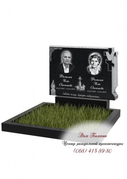 Горизонтальный памятник. Модель  - ГОР057