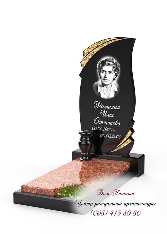 Памятник с инкрустацией - ИНК018