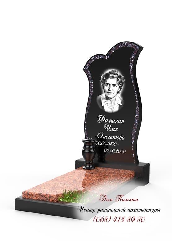 Памятник с инкрустацией - ИНК021