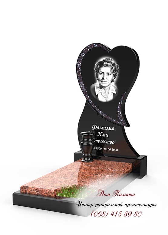 Памятник с инкрустацией - ИНК023