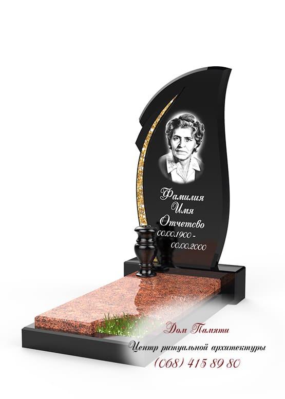 Памятник с инкрустацией - ИНК024