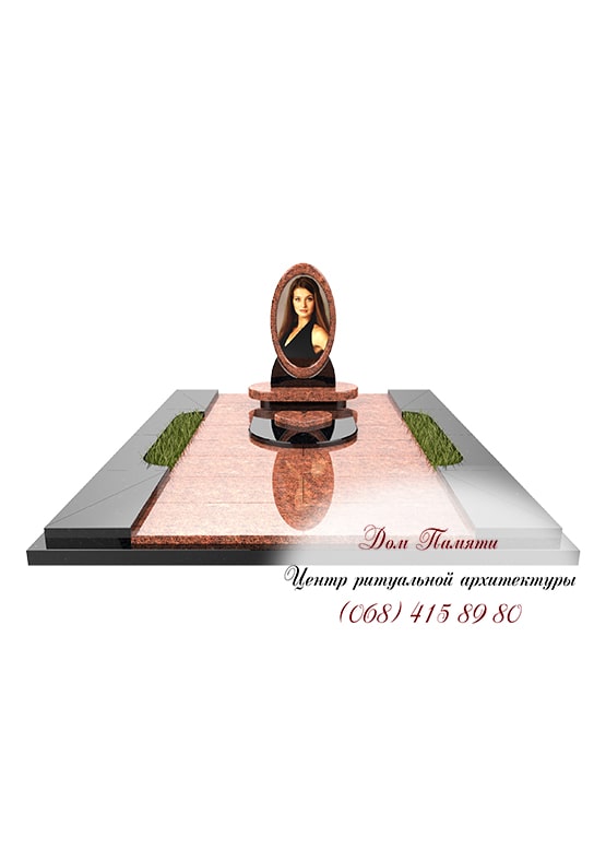 Мемориальный комплекс из гранита - КОМП079