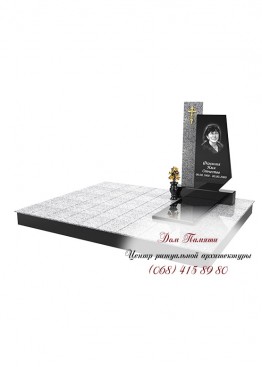 Меморіальний комплекс на могилу з граніту - КОМП083