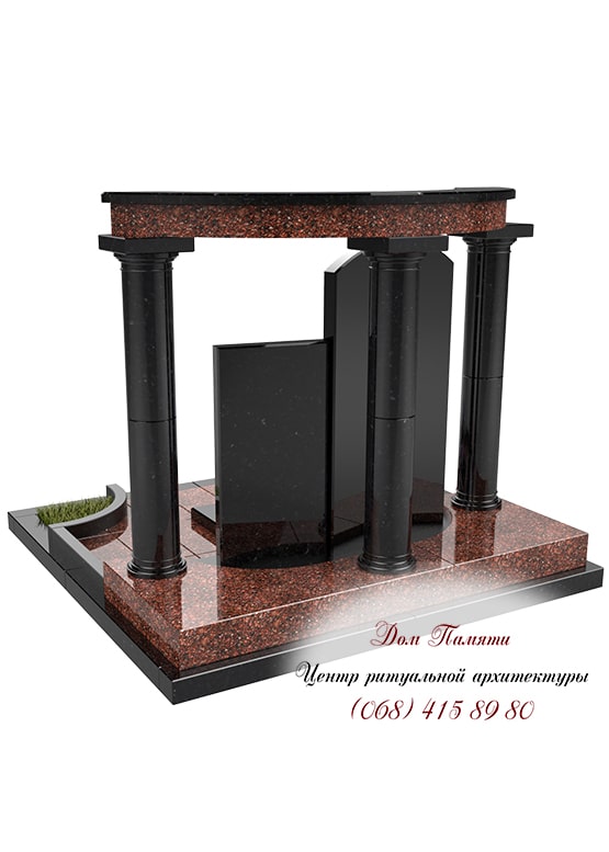 Мемориальный комплекс из гранита - КОМП086