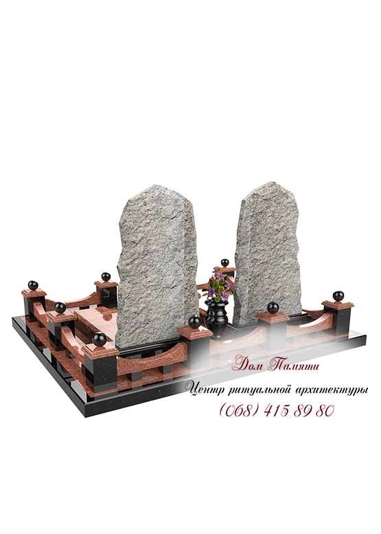 Мемориальный комплекс из гранита - КОМП087