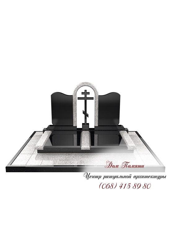 Мемориальный комплекс из гранита - КОМП088