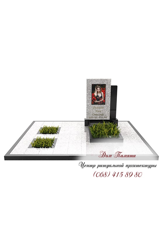 Мемориальный комплекс из гранита - КОМП089