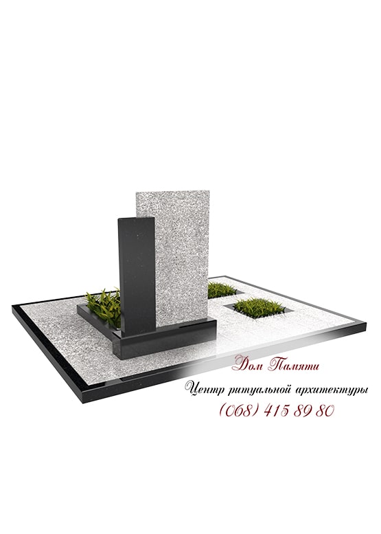Мемориальный комплекс из гранита - КОМП089