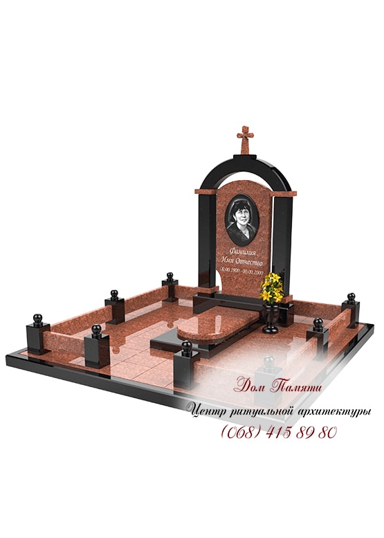 Мемориальный комплекс из гранита - КОМП091