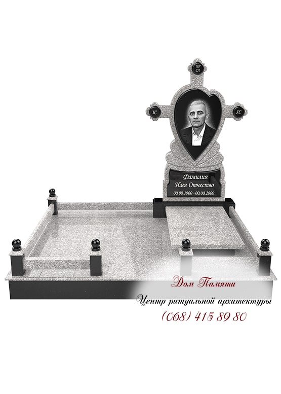 Мемориальный комплекс из гранита - КОМП092
