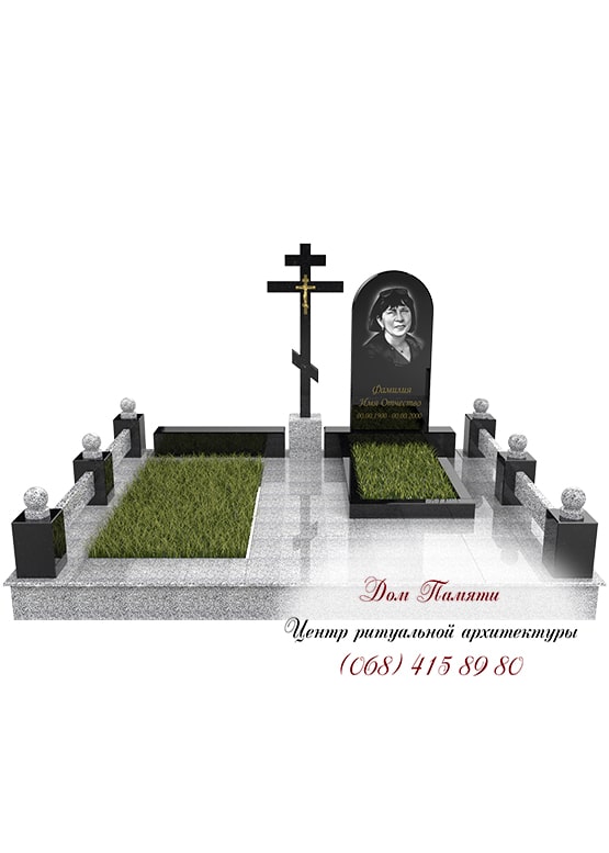 Мемориальный комплекс из гранита - КОМП093