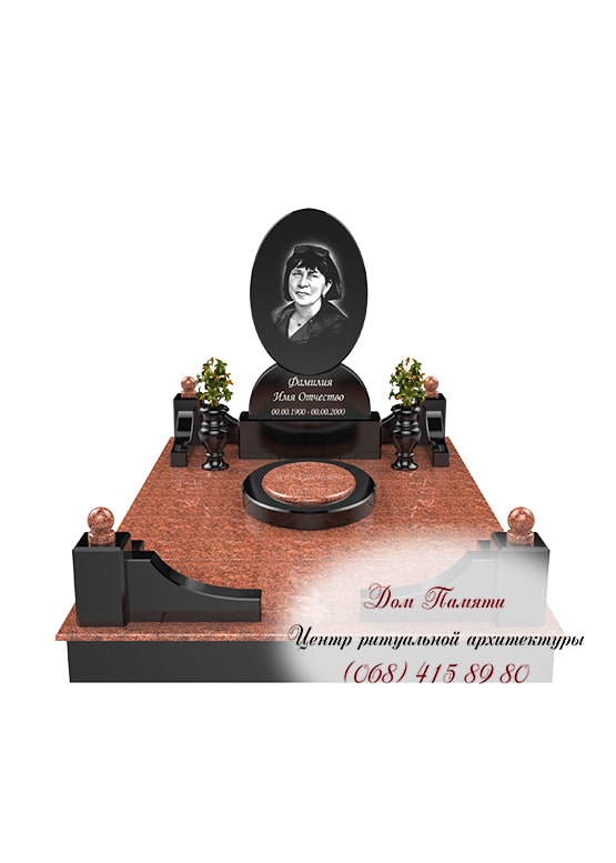 Мемориальный комплекс из гранита - КОМП095