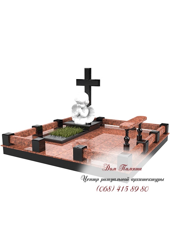 Мемориальный комплекс из гранита - КОМП096