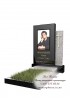 Памятник с фотостеклом, Модель - ПФС009