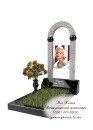 Пам'ятник з фотосклом ПФС010