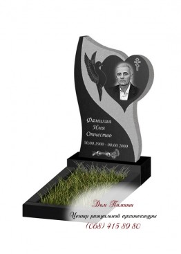 Вертикальный памятник. Модель - ВЕРТ026