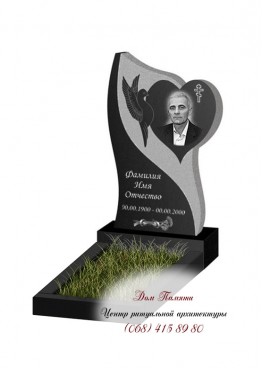 Вертикальный памятник. Модель - ВЕРТ026