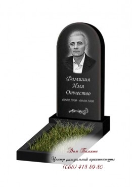 Вертикальный памятник. Модель - ВЕРТ034