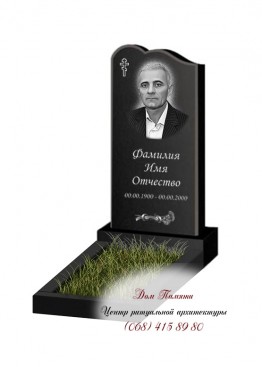 Вертикальный памятник, Модель - ВЕРТ048