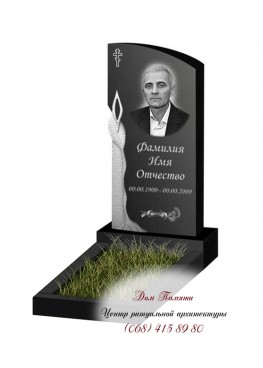 Вертикальный памятник. Модель - ВЕРТ110