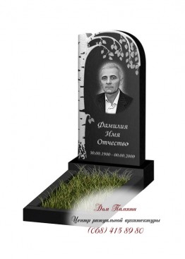 Вертикальный памятник. Модель - ВЕРТ152