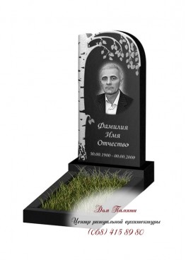 Вертикальный памятник. Модель - ВЕРТ152