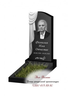 Вертикальный памятник. Модель - ВЕРТ156