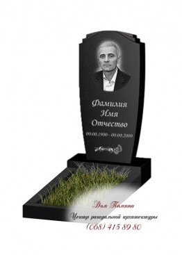 Вертикальный памятник. Модель - ВЕРТ162