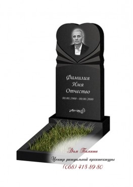 Вертикальный памятник. Модель - ВЕРТ297