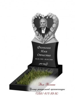 Вертикальный памятник. Модель — ВЕРТ300