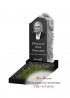 Вертикальный памятник. Модель - ВЕРТ304