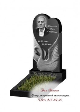 Вертикальный памятник. Модель - ВЕРТ307