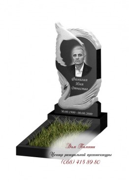 Вертикальный памятник. Модель - ВЕРТ312