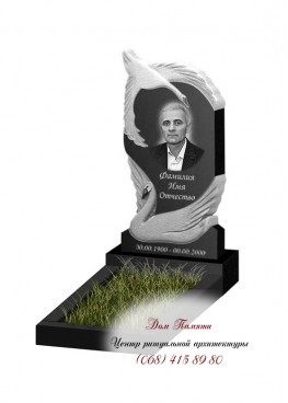 Вертикальный памятник. Модель - ВЕРТ312