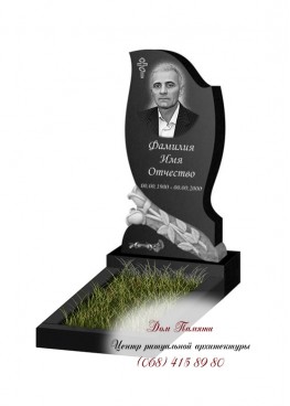 Вертикальный памятник. Модель - ВЕРТ321