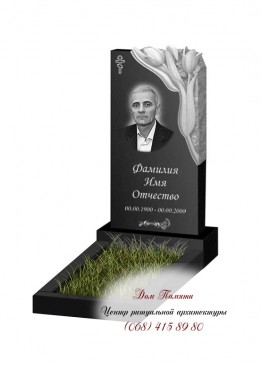 Вертикальный памятник. Модель - ВЕРТ322