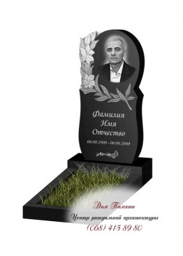 Вертикальный памятник. Модель - ВЕРТ327