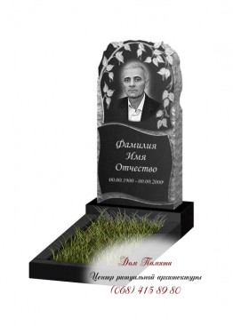 Вертикальный памятник. Модель - ВЕРТ330