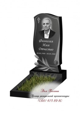 Вертикальный памятник. Модель - ВЕРТ358