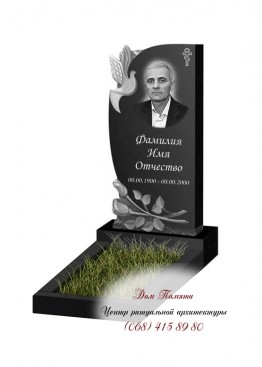 Вертикальный памятник. Модель - ВЕРТ362