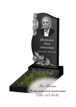 Вертикальный памятник. Модель - ВЕРТ363