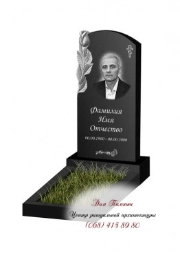 Вертикальный памятник. Модель - ВЕРТ372