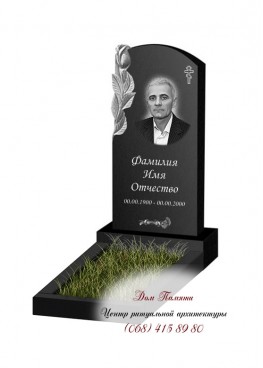 Вертикальный памятник. Модель - ВЕРТ372