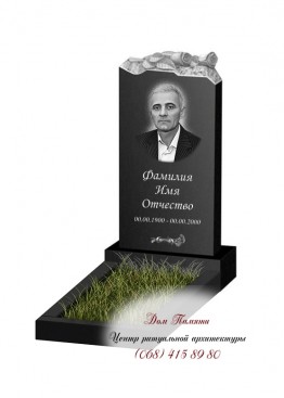 Вертикальный памятник. Модель - ВЕРТ373