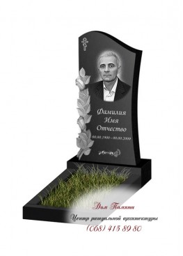 Вертикальный памятник. Модель - ВЕРТ374