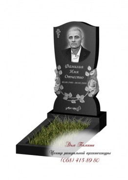 Вертикальный памятник. Модель - ВЕРТ375